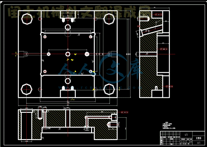 成人大香蕉视频脫模機構設計